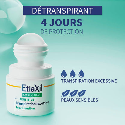 Etiaxil Antiperspirant Treatment for Sensitive Skin – 15 ml Avelisse