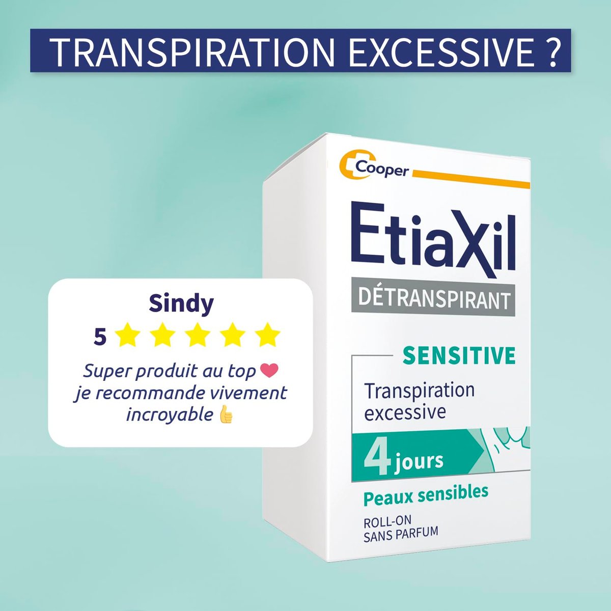 Etiaxil Antiperspirant Treatment for Sensitive Skin – 15 ml Avelisse