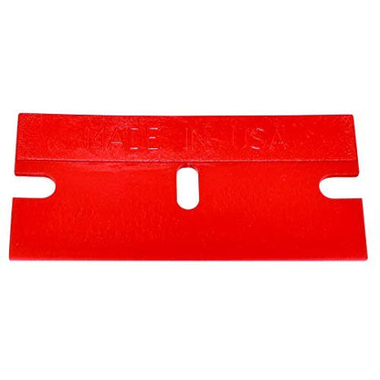 Shark Industries PN-66-100 Plastic Razor Scraper Blades – 100 Pack for Safe Paint, Adhesive & Decal Removal Without Surface Damage