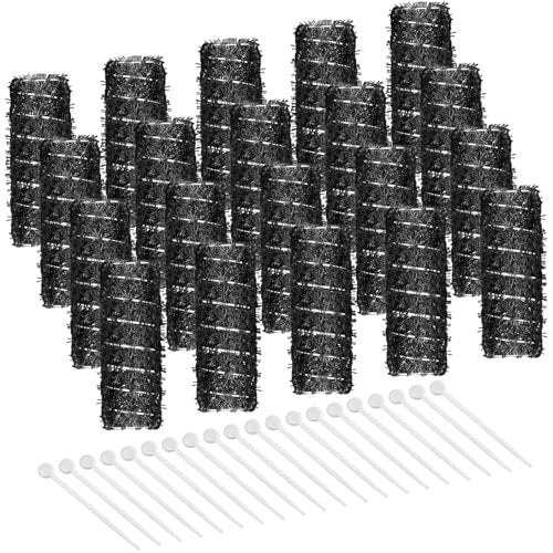 Willbond 20 Pcs Vintage Hair Rollers - Small Brush Rollers with Picks for Thin Short Hair Curls Styling Avelisse