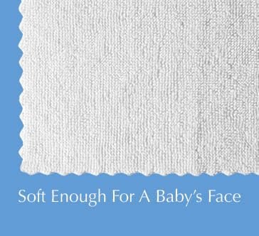 Skura Style WIPE ENVY All Purpose Lint Free Microfiber Reusable Cleaning Wipes – White, 10 Count - görsel 9