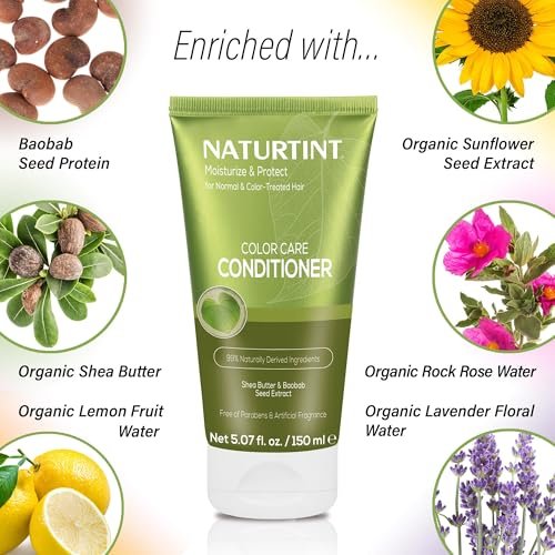 Naturtint Color Care Conditioner for Color-Treated, Dry, or Normal Hair – 5.75 Fl Oz Avelisse