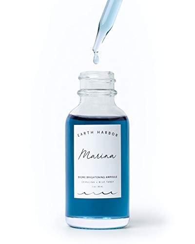 MARINA Biome Brightening Serum Ampoule - 12 Botanical Actives for Redness, Hyperpigmentation & Uneven Tone - All Skin Types, 1 fl oz (30ml) Avelisse