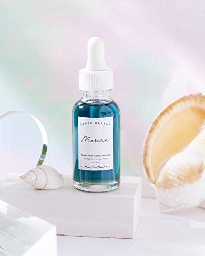 MARINA Biome Brightening Serum Ampoule - 12 Botanical Actives for Redness, Hyperpigmentation & Uneven Tone - All Skin Types, 1 fl oz (30ml) Avelisse