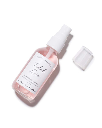 Earth Harbor Tidal Rose Crystal Hydration Toner – Rose Water, Rose Quartz & White Tea – Natural, Cruelty-Free Face Toner (2 fl oz) Avelisse