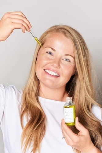 Earth Harbor Sunshine Dew Oil Cleanser – 2 fl oz Pure Cleansing Oil, Waterproof Makeup Remover with Papaya Enzymes, Sea Kelp & Jojoba – Antioxidant-Rich, Hydrating, Firms & Brightens Skin Avelisse
