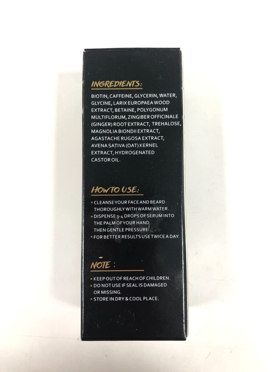 Beard Growth Oil with Biotin & Caffeine – Stimulate Facial Hair Growth for a Fuller, Thicker Beard - görsel 11