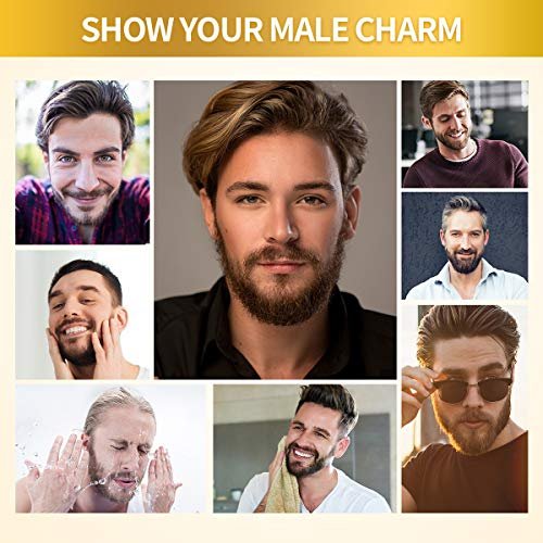 Beard Growth Oil with Biotin & Caffeine – Stimulate Facial Hair Growth for a Fuller, Thicker Beard - görsel 8