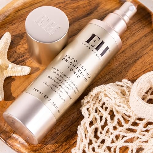 Emma Hardie Exfoliating Brightening Tonic with AHA & BHA - 100ml | Vegan & Cruelty-Free Toner for Sensitive Skin - görsel 12