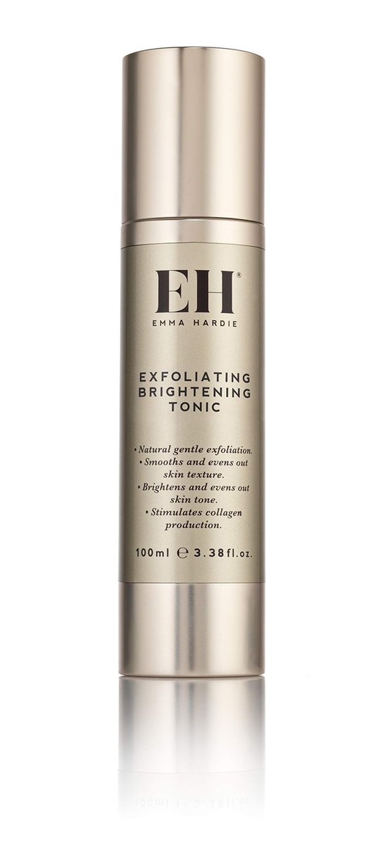 Emma Hardie Exfoliating Brightening Tonic with AHA & BHA - 100ml | Vegan & Cruelty-Free Toner for Sensitive Skin - görsel 1