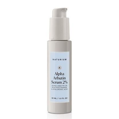 Naturium Alpha Arbutin Serum 2% with Niacinamide & Lemon - Brightening Face Serum for Dark Spots, 1 oz Avelisse