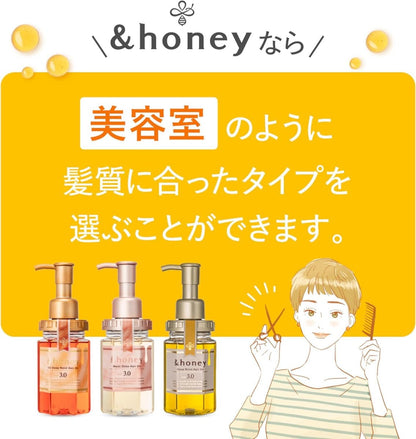 &Honey Melty 3.0 Moist Repair Hair Oil - Deep Moisture & Shine for Damaged Hair, 3.38 fl oz Avelisse