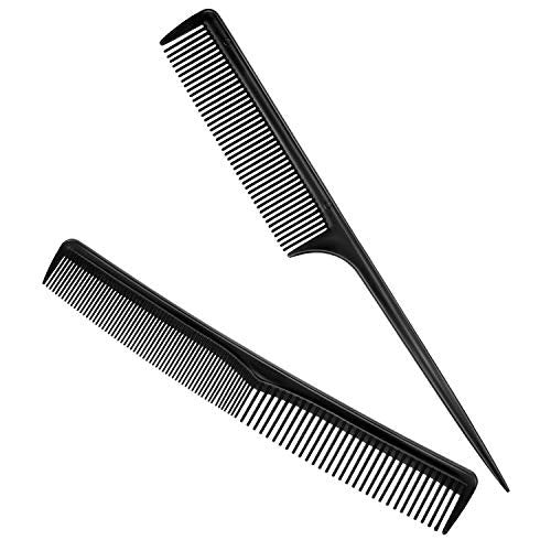 SATINIOR 6 Pcs Professional Salon Barber Capes Waterproof Hair Cutting Capes with Neck Duster and Combs Brush for Women Men Hair Stylist Salon Barbershop Hairdressing Avelisse