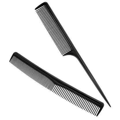 SATINIOR 6 Pcs Professional Salon Barber Capes Waterproof Hair Cutting Capes with Neck Duster and Combs Brush for Women Men Hair Stylist Salon Barbershop Hairdressing Avelisse