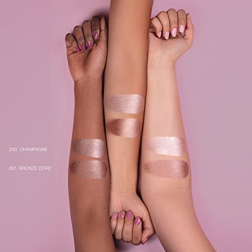 Diego dalla Palma Makeupstudio Radiance Booster Face and Body - Bronze 201 - Liquid Highlighter for Natural Glow - görsel 4