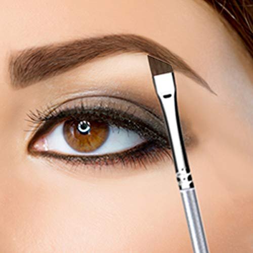 Vertex Angled Eyeliner Brush - Precision Slanted Liner for Smooth Liquid & Gel Application - Fine Winged Cat Eyes - görsel 10