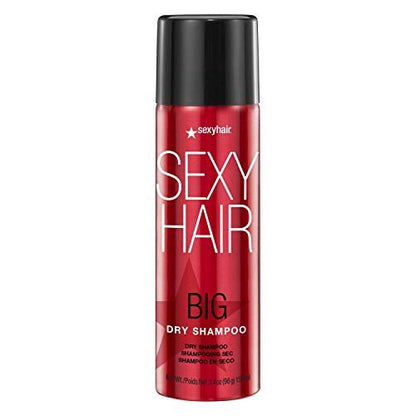 SexyHair Big Dry Shampoo - 3.4 oz - Removes Oils & Impurities, Adds Volume for All Hair Types