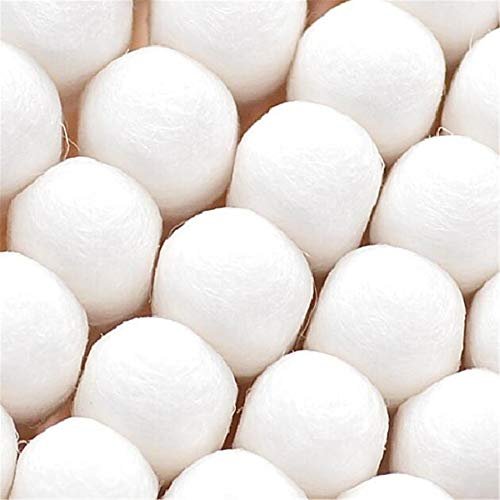 tifanso 500 Count Natural Wooden Cotton Swabs with Storage Box – Double Round Cotton Tip Sticks, Cruelty-Free Ear Swabs - görsel 14