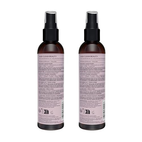 HASK Keratin 5-in-1 Leave In Conditioner Spray – 2 Piece Set, Color Safe, Gluten Free, Sulfate Free, Paraben Free Avelisse