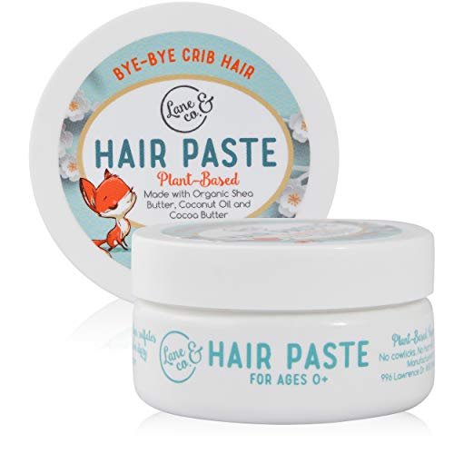 LANE & CO. Light Hold Hair Paste - Plant-Based Styling Paste for Babies, Toddlers, Kids - Natural & Organic Formula, Non-Sticky, Tames Flyaways & Bed Head, 2oz - görsel 2