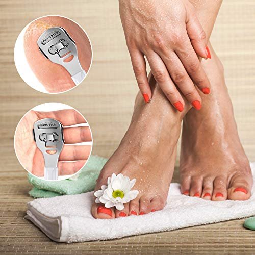 52 Pieces Callus Shaver Set - Stainless Steel Foot File with 50 Replacement Blades for Hard Skin Removal - görsel 14