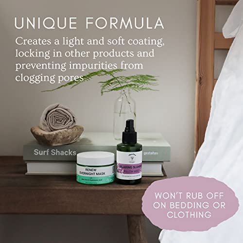 Doppeltree RENEW Overnight Face Mask with Aloe Vera Gel & Hyaluronic Acid - Anti Aging Hydrating Night Mask for All Skin Types, 4 Fl Oz Avelisse