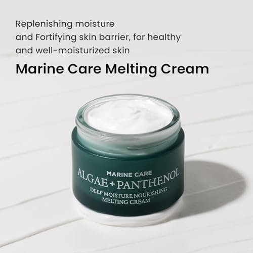 HEIMISH Marine Care Deep Moisture Nourishing Melting Cream - Deep Hydrating, Nourishing Moisturizer with Panthenol and Peptides for Anti-Aging, Firming, and Wrinkle Care - 1.86 fl oz (55ml) - görsel 4