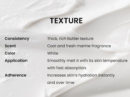 HEIMISH Marine Care Deep Moisture Nourishing Melting Cream - Deep Hydrating, Nourishing Moisturizer with Panthenol and Peptides for Anti-Aging, Firming, and Wrinkle Care - 1.86 fl oz (55ml)
