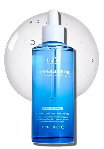 LA'DOR Wonder Hair Oil Anti-Frizz Leave-In Lightweight Protein Conditioner with Squalane, Argan & Avocado Oil for Dry, Static, Damaged, Bleached Hair – Heat Protectant Treatment, 3.3 Fl Oz Avelisse