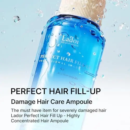 LA'DOR Perfect Hair Fill Up Original 3 Seconds Intensive Keratin Hair Mask - Rinse Off Treatment for Bleached, Frizzy, Damaged, Dry, Perms, Dyes - Deep Conditioner Protein Self Hair Care Korean Avelisse