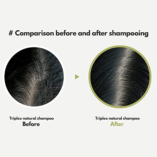 LA'DOR TripleX 3 Deep Cleansing Shampoo for Dry Itchy Sensitive Scalp & Dandruff - Sulfate-Free with Tea Tree, Lemon & Lavender - Korean Hair Care - 17.9 Fl Oz - görsel 9
