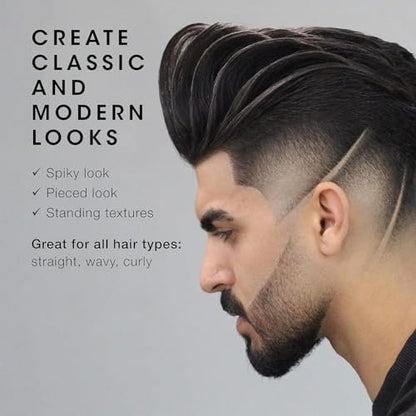 Pacinos Final Touch Hairspray - Firm Hold, Anti-Frizz, Flake Free Aerosol for Volume & Texture Avelisse