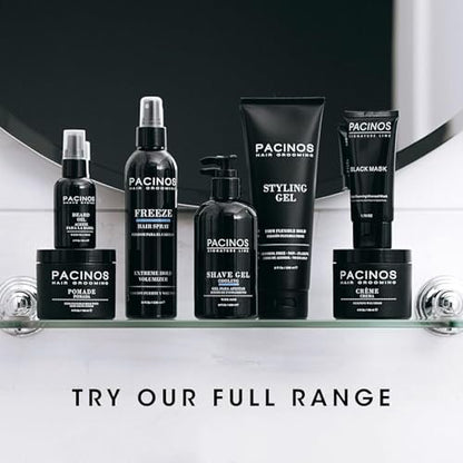Pacinos Final Touch Hairspray - Firm Hold, Anti-Frizz, Flake Free Aerosol for Volume & Texture Avelisse