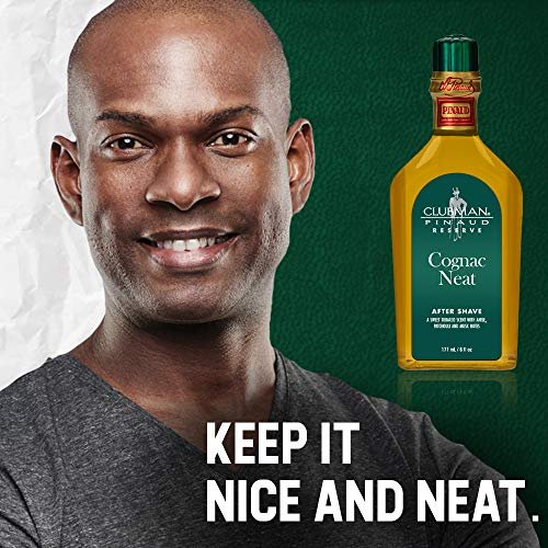 Clubman Reserve Cognac Neat After Shave Lotion for Men – Soothing Aftershave Splash, 6 fl oz - görsel 4