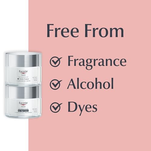 Eucerin Q10 Anti-Wrinkle Face Cream Set – Day Cream with Biotin & Night Cream with Pro-Retinol, 1.7 oz Each (Pack of 2) Avelisse