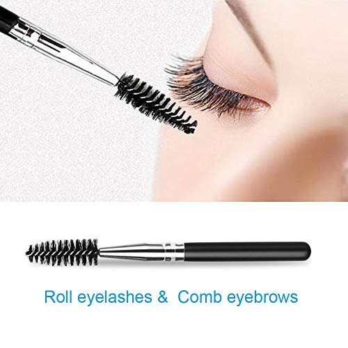 5-in-1 Professional Eyebrow Grooming Set for Women and Men - Stainless Steel Eyebrow Razor, Trimmer, Brush, Scissors & Slant Tweezers - görsel 12
