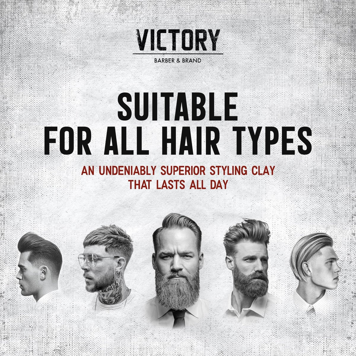 Victory Barber & Brand Pomade for Men - Water Based Pomade, High Shine Hair Wax, Strong Hold, 3.1 oz, Made in USA Avelisse
