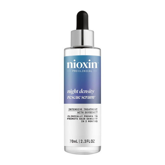 Nioxin Night Density Rescue Serum | Overnight Hair Thickening Serum | Protects Against Hair Breakage | Intensive Treatment with Oxydine | 2.4 Fl Oz Avelisse