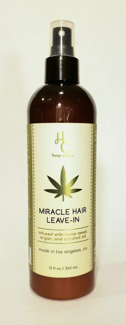 Hemp Culture Hemp 10 in 1 Detangler - 12 Fl Oz