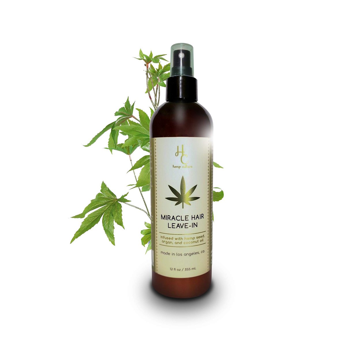 Hemp Culture Hemp 10 in 1 Detangler - 12 Fl Oz - görsel 7