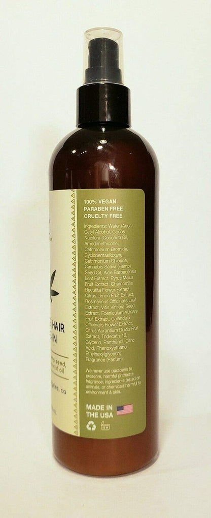 Hemp Culture Hemp 10 in 1 Detangler - 12 Fl Oz