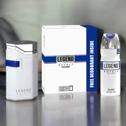 Emper Legend Royal Eau de Toilette for Men - 100 ml (3.4 Fl. Oz) - Long-Lasting Fragrance - görsel 10
