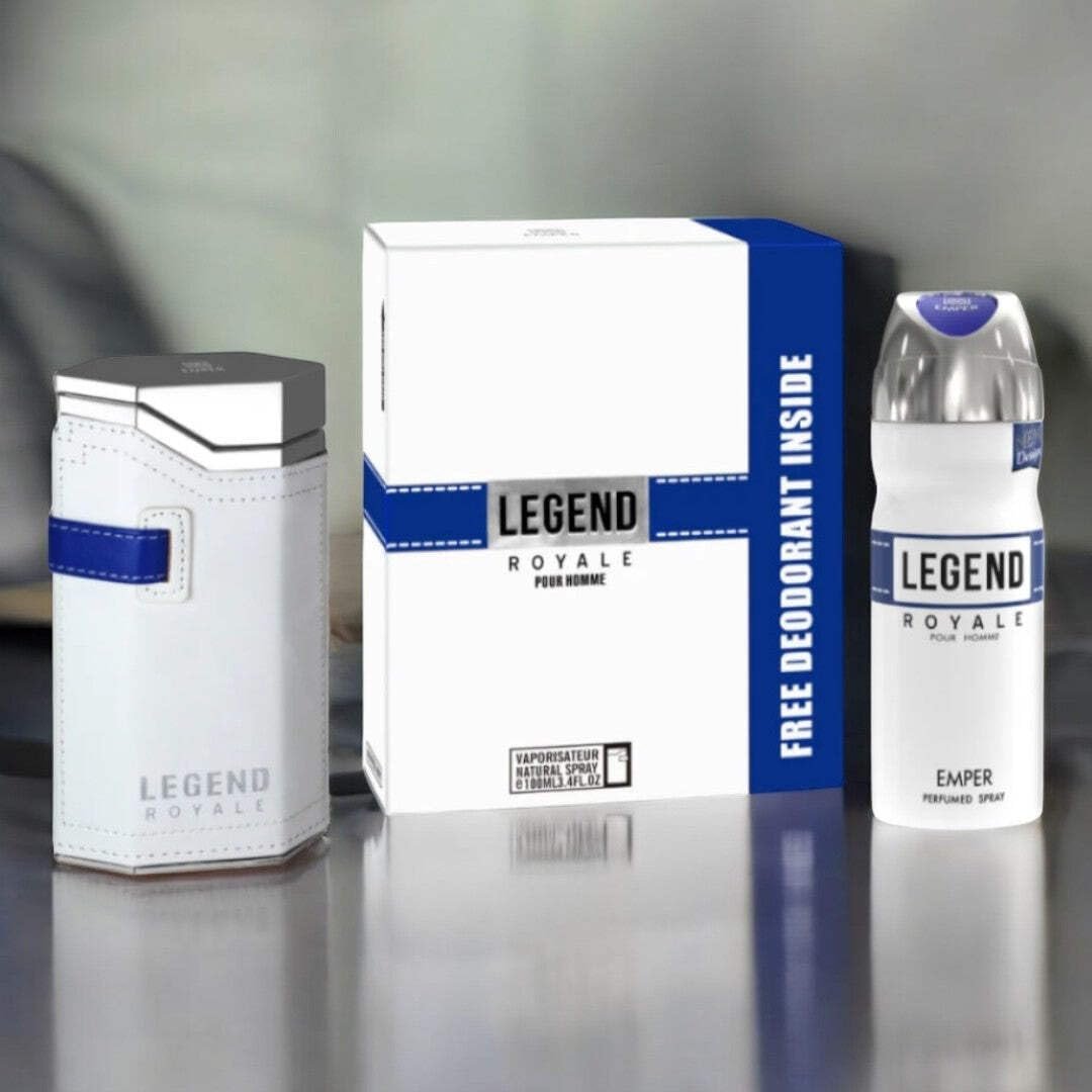 Emper Legend Royal Eau de Toilette for Men - 100 ml (3.4 Fl. Oz) - Long-Lasting Fragrance - görsel 9