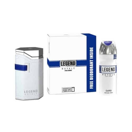 Emper Legend Royal Eau de Toilette for Men - 100 ml (3.4 Fl. Oz) - Long-Lasting Fragrance - görsel 2