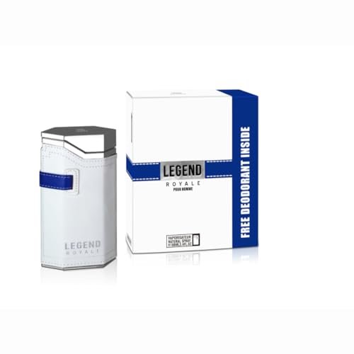 Emper Legend Royal Eau de Toilette for Men - 100 ml (3.4 Fl. Oz) - Long-Lasting Fragrance - görsel 4