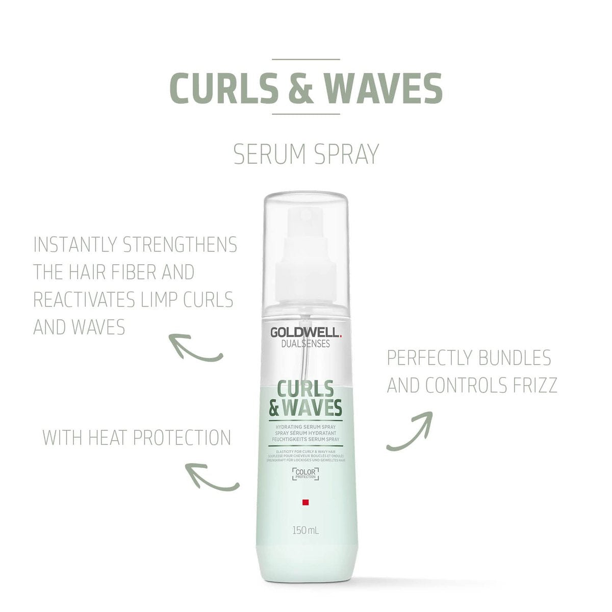Goldwell Dualsenses Curls & Waves Hydrating Serum Spray 150ml Avelisse