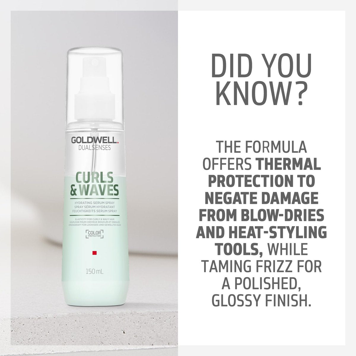 Goldwell Dualsenses Curls & Waves Hydrating Serum Spray 150ml Avelisse
