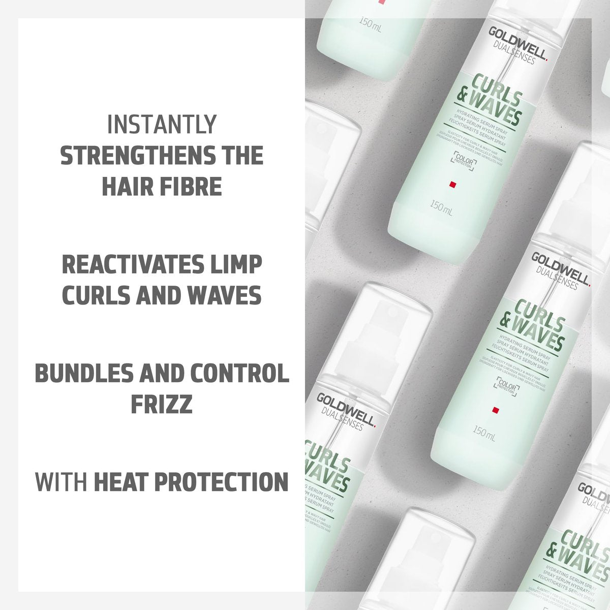 Goldwell Dualsenses Curls & Waves Hydrating Serum Spray 150ml Avelisse