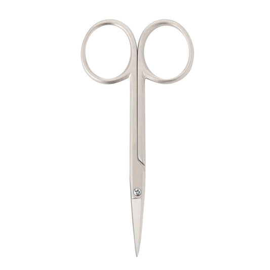 MUJI Steel Eyebrow Scissors – Precision 9 cm Grooming Shears