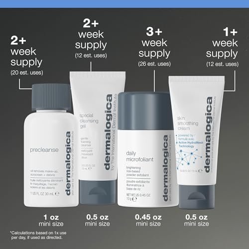 Dermalogica Discover Healthy Skin Kit – 4-Piece Starter Set for Glowing, Healthy Skin Avelisse